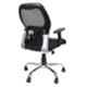 Evok Matrix Netted Fabric Black Low Back Ergonomic Office Chair, FFOFOCMNMTBL11605M