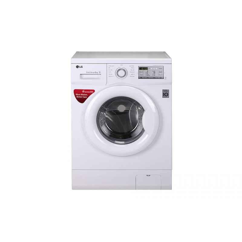 LG 6kg Blue White Front Loading Fully Automatic Washing Machine, FH0H3NDNL02