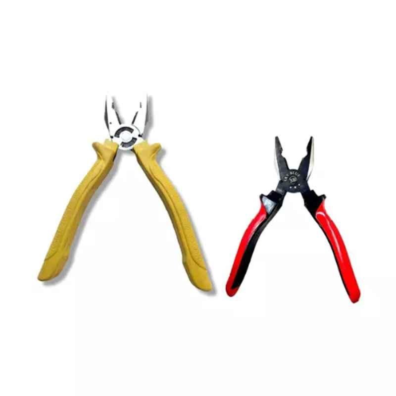 Sky Blue 2 Pcs 7.8 inch Lineman Plier Combo, SBE_PLIER_COMBO_MOD_01671
