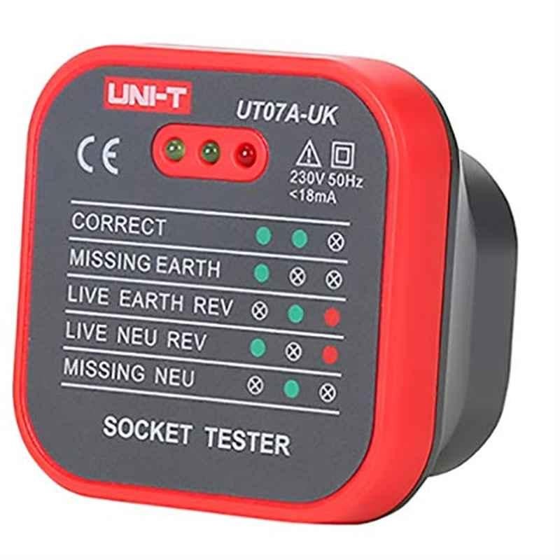 UNI-T 230 VAC Socket Tester, UT07A
