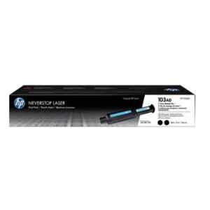 HP 103AD Dual Pack Black Original Neverstop Laser Toner Reload Kit, W1103AD