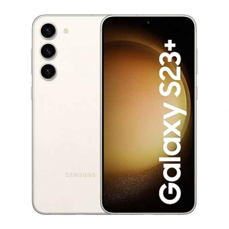 Samsung Galaxy S23 Plus 6.6 inch 8GB/512GB 4700mAh Cream 5G Smartphone, SMS916B