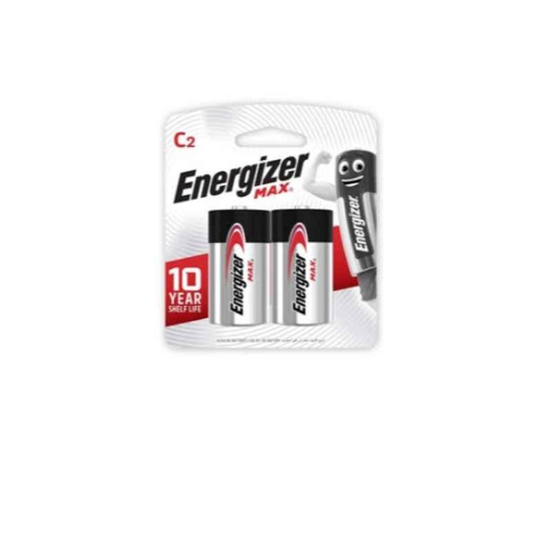 Energizer E93 BP2 C Square Max Alkaline Batteries