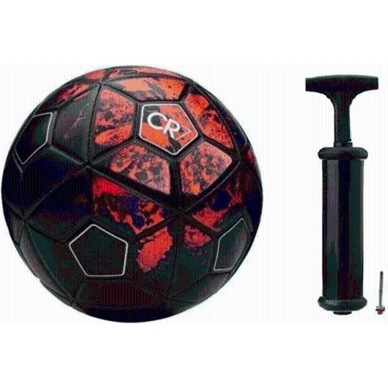 HTM CR7 Standard Football with Pump (Pack of 2), Size: 5