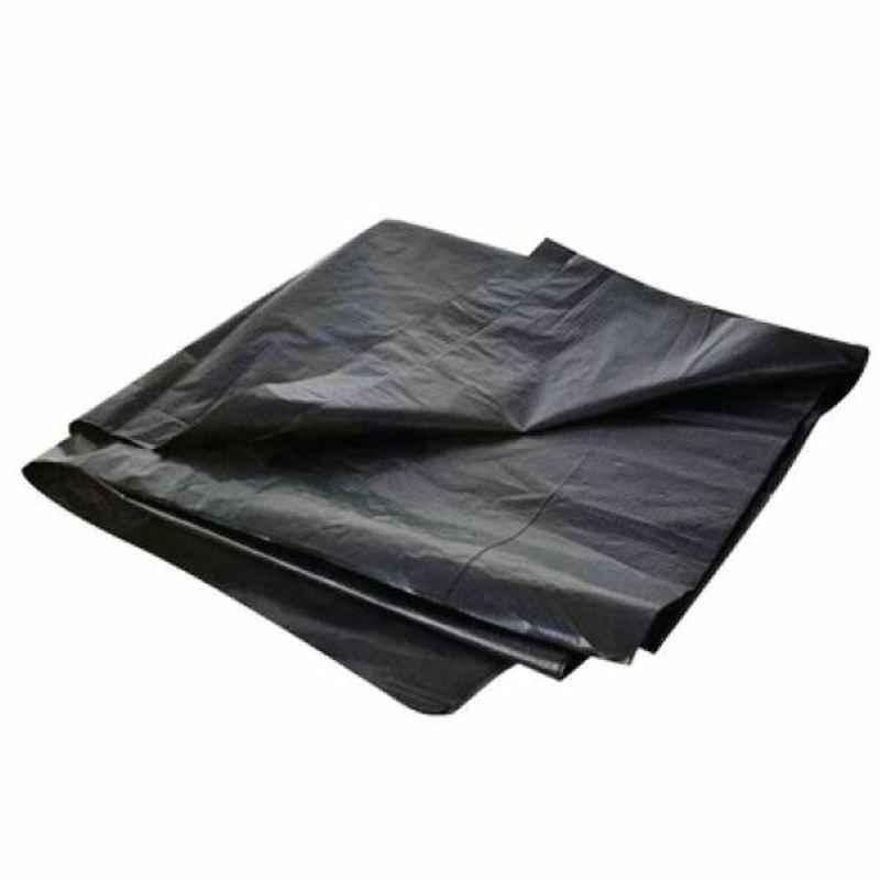 Hotpack Light Duty Garbage Bags, LD105130HP, 70 Gallons, Black