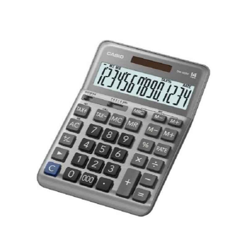 Casio DM-1400 Grey & Black 14 Digit Desktop Calculator
