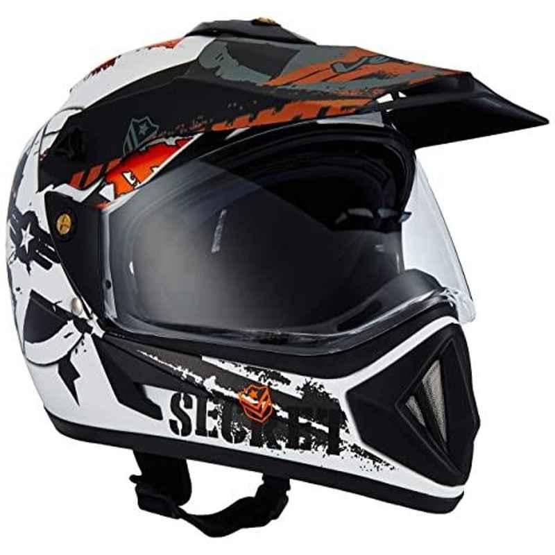 White discount mx helmet