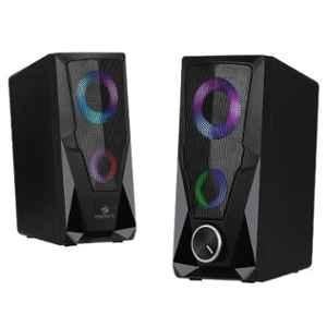 Zebronics 10W 2.0 Channel Multimedia Speaker with RGB Light, ZEB-Warrior