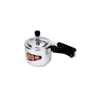 Sigri-Wala 3 Litre Inner Lid Induction Bottom Aluminium Silver Pressure Cooker