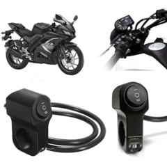 Buy Auto Pearl 12V Aluminium Alloy Black Motorcycle Handlebar Headlight  Switch for YZF-R15 V3 New BS6 Online At Price ₹191