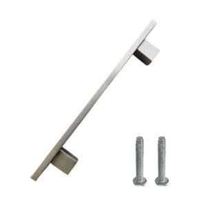 Atom PHS09 18 inch Silver Satin Finish Stainless Steel Pull Handle