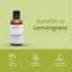 Aashman Ayurveda 50ml 100% Pure Steam Distilled & Undiluted Lemon Grass Essential Oil, 8939111486538