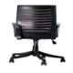 Regent Boom Net & Metal Black & Red Chair with Modle Handle (Pack of 2)