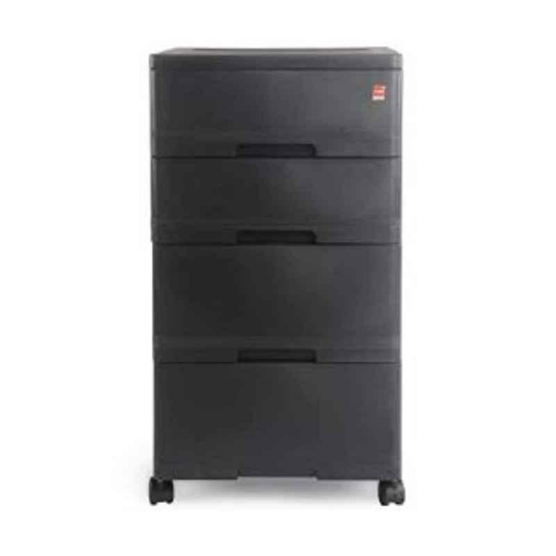 Cello Plastic Black Storewell Storage Cabinet