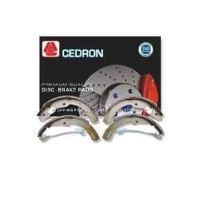 Cedron 4 Pcs L.S-134K Rear Brake Shoes Set for Tata Ace Zip & Iris KBX Type, 283442990106