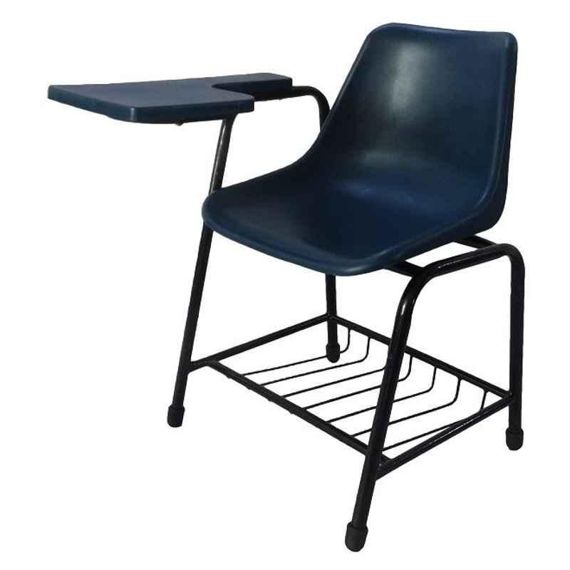 Saroj Writing Pad Study PVC Dark Blue Office Chair, SE008