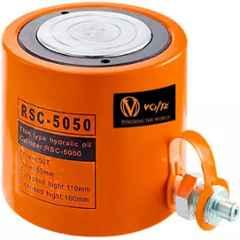 Voltz Tools Rsc 5050 Hydraulic Cylinder 50T 2inch Stroke Hydraulic Cylinder Jack with Hand Pump, VOL-95A75P