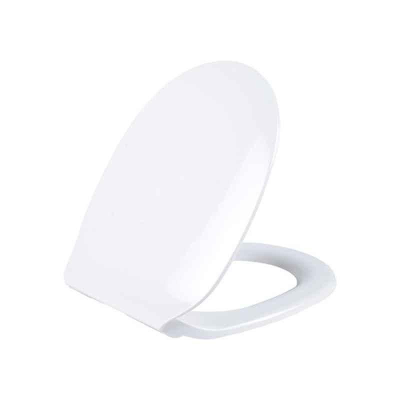 Bold 356x404mm White Soft Closing Toilet Seat Cover
