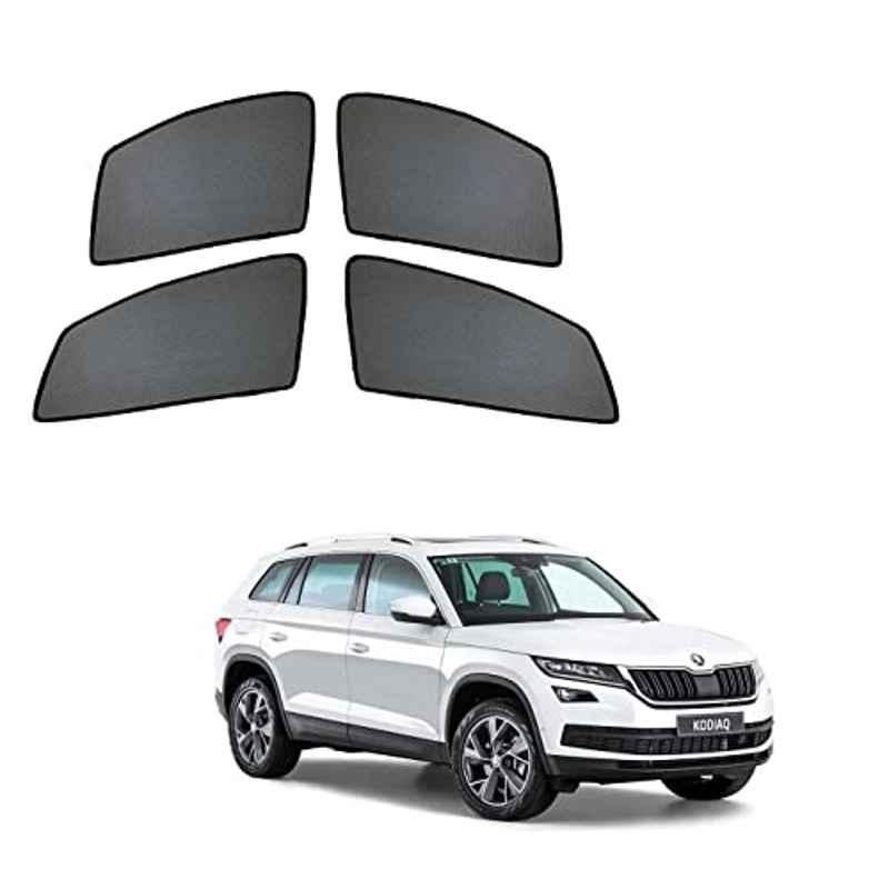 Kozdiko 4 Pcs Car Half Magnetic Sunshade Curtain Set for Skoda Kodiaq