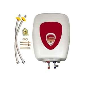 Activa 25 Litre 3000W 5 Star ABS Ivory Water Storage Geyser with 2 Years Warranty