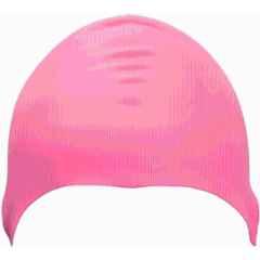 Matrica Pink Comfortable UV Protected Swimming Cap for Adult, Men, Women, Youth & Junior Kids, Size: Free