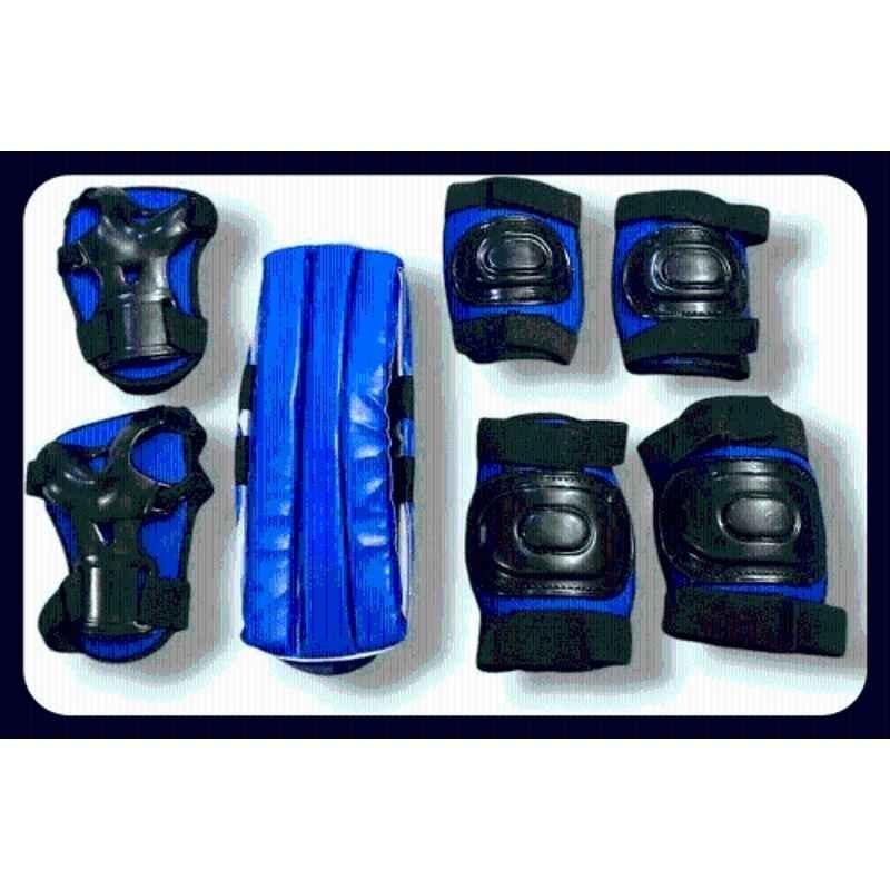 STYRKR Blue Skating Kit for Kids (5-12 Years) | Cycling Safety Kit | Knee, Elbow, Skating KitKIT-168