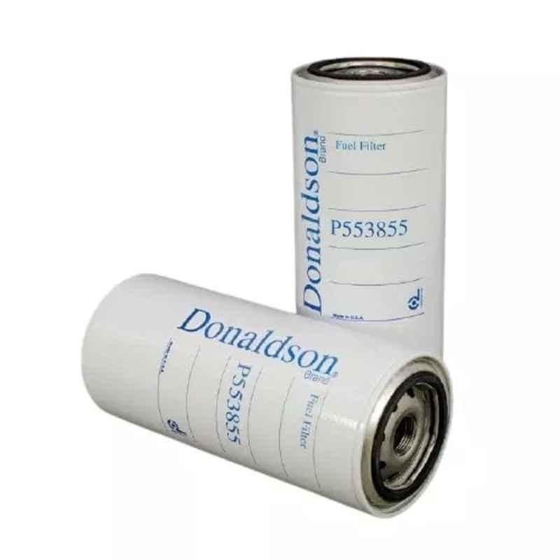 Donaldson P553855 8.69 inch Fuel Filter Spin On Secondary Cellulose