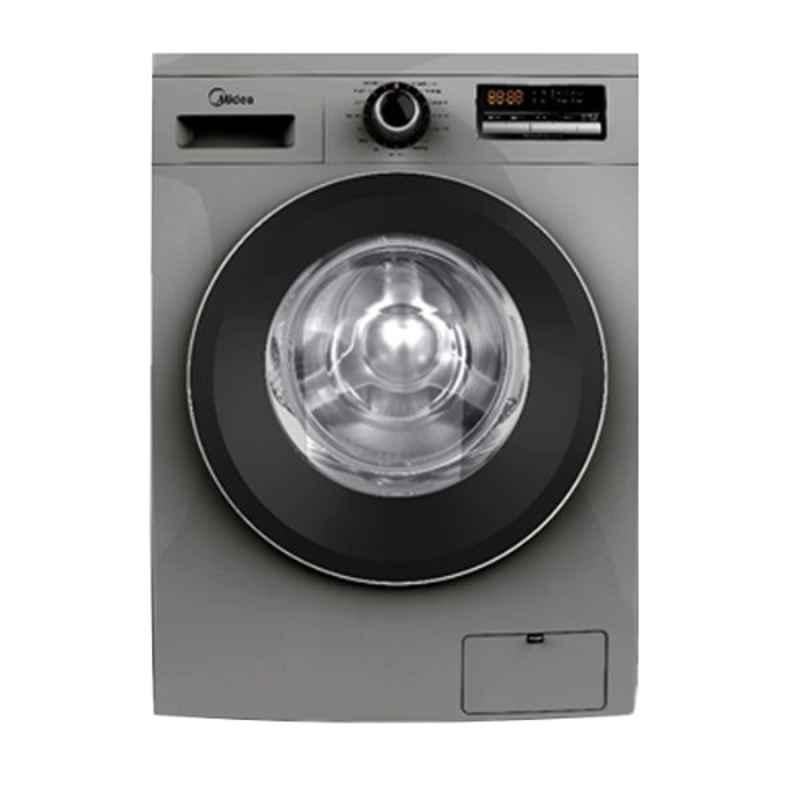 Midea 8kg 1400rpm Silver Front Load Washing Machine, MFG80S