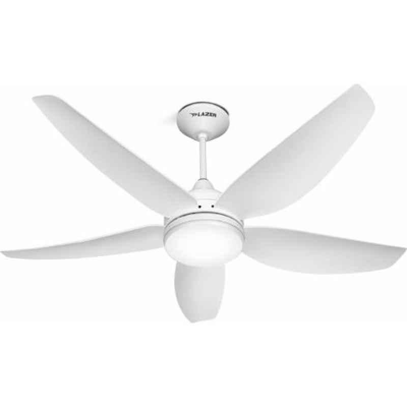Lazer Unicorn 32W 200rpm 5 Star Pearl White Ceiling Fan, Sweep: 1200 mm