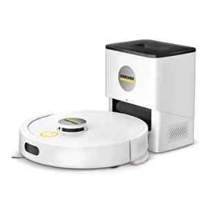 Karcher RVC 3 Comfort 15000Pa 280ml White Self-Emptying Robot Vacuum Cleaner & Mop with Precision LiDAR Mapping & Smart Wi-Fi Control, 1.269-120.0