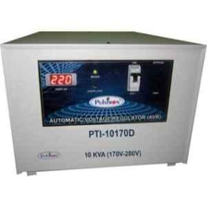 Pulstron PTI-10170D 10kVA 170-280V Single Phase Grey Automatic Voltage Stabilizer for Mainline
