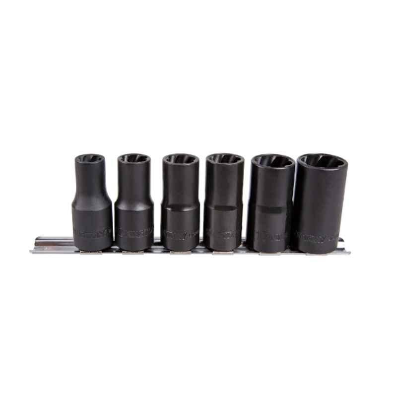 6PC.1/2"DR.BOLT EXTRACTOR SET 10-19MM