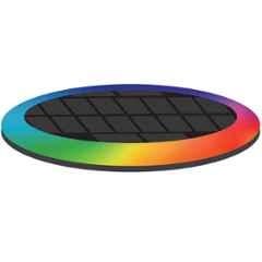 Gigawatts 2W PVC Solar Sensing Multicolour Garden Light, GW-237A