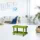Italica Polypropylene Green Table with Wheels, 9509