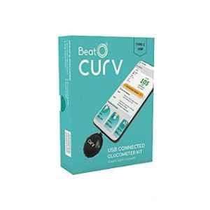 BeatO Curv Type-C USB Glucometer Kit with 50 Test Strips & 50 Lancets