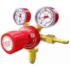 Seema Single Stage Double Guage Acetylene Gas Pressure Regulator, S.S.DG.ACT-2