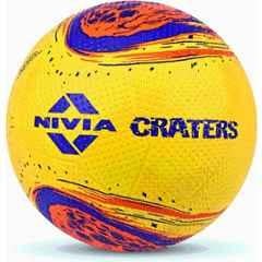 Nivia Crater Orange Volleyball, Size: 4