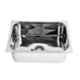 Renvox 24x18x9cm Stainless Steel Glossy Finish Kitchen Sink