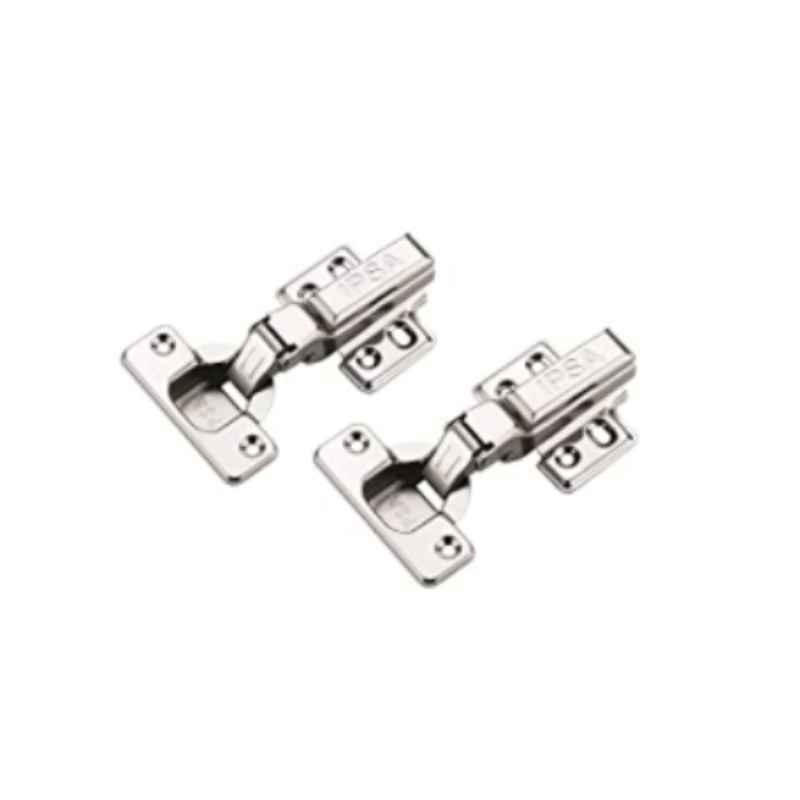 IPSA 19-24mm Steel Non Soft Close Slide on Cabinet Auto Cup Hinge, 7715 (Pack of 10)