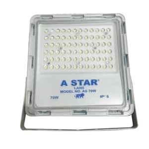 A-Star Premium 70W Cool White IP65 Optical Lens Aluminium LED Flood Light