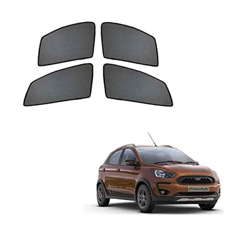 Kozdiko 4 Pcs Half Magnetic Black Car Sun Shade Set for Ford Freestyle