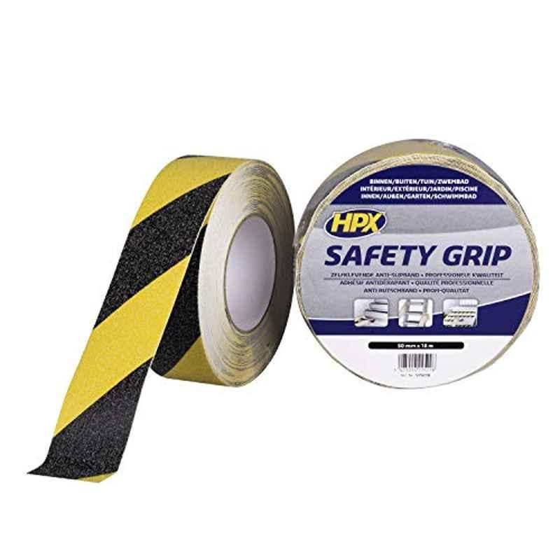 HPX 50mm Black & Yellow Anti Slip Tape, SY5018