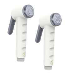 RN Grey White.2 Toilet Jet Spray Gun without Hose Pipe for Toilet Cleaning (Pack of 2)