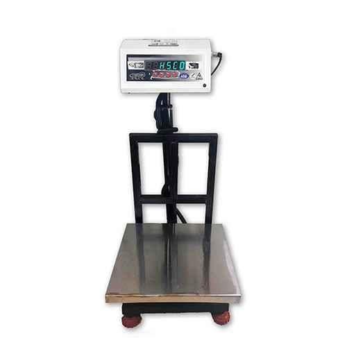 100kg weighing scale stainless steel platform weighing machine ₹4500 Price  with 1 year warranty Size 14x14 inch