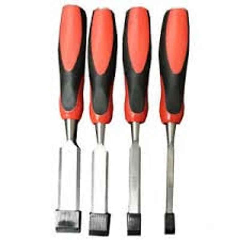 Abbasali 4 Pcs CrV Wood Chisel Set