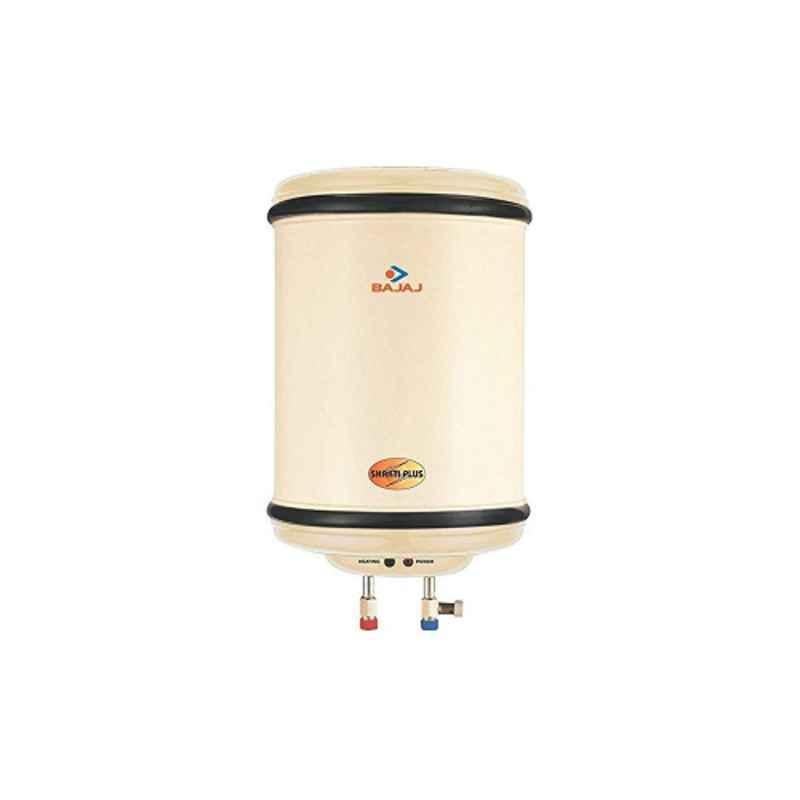 Bajaj Shakti Plus 6 Litre Ivory Storage Geyser and Water Heater, Power: 3000 W