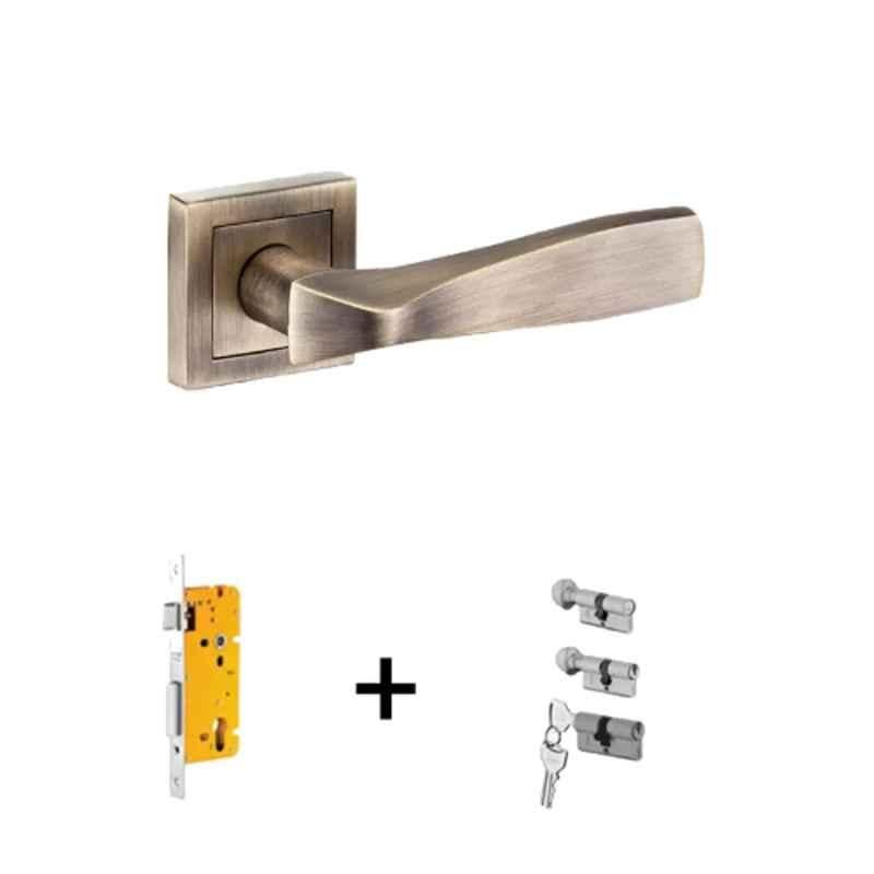 Dorset ML Series Stella ML ST OR 70mm Stainless Steel PT Finish Lock Set with Both Side Key
