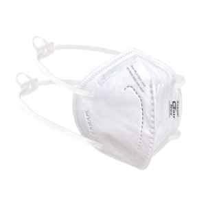 Karam K-AIR 3 Layer Non-Woven Polypropylene White N95 Face Mask, RFH101 with Headband (Pack of 5)