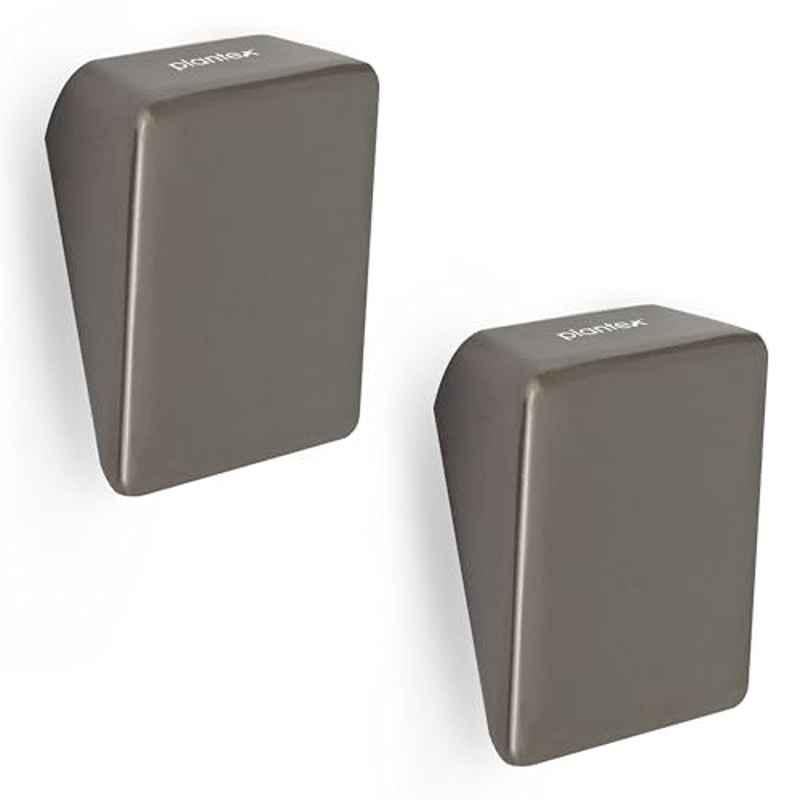 Plantex Knobs for Drawers/Square Drawer Knobs for Cabinets/Pull-Push Knobs for Kitchen/Bedroom Drawer (Pack of 2) SH-331, Satin Black