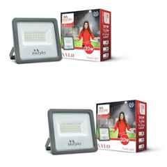 Murphy Xylo 20W 6500K Aluminium Cool White LED Flood Light for Outdoor (Pack of 2)